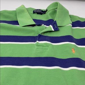 Polo by Ralph Lauren green striped size L
